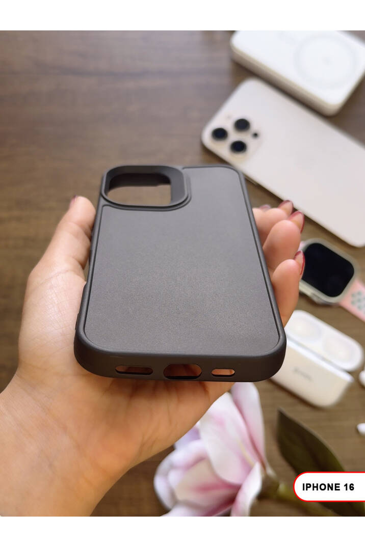 iPhone 16 Uyumlu Kamera Korumalı Darbeye Dayanıklı Renk Atmayan Keep Silikon Kılıf - 12