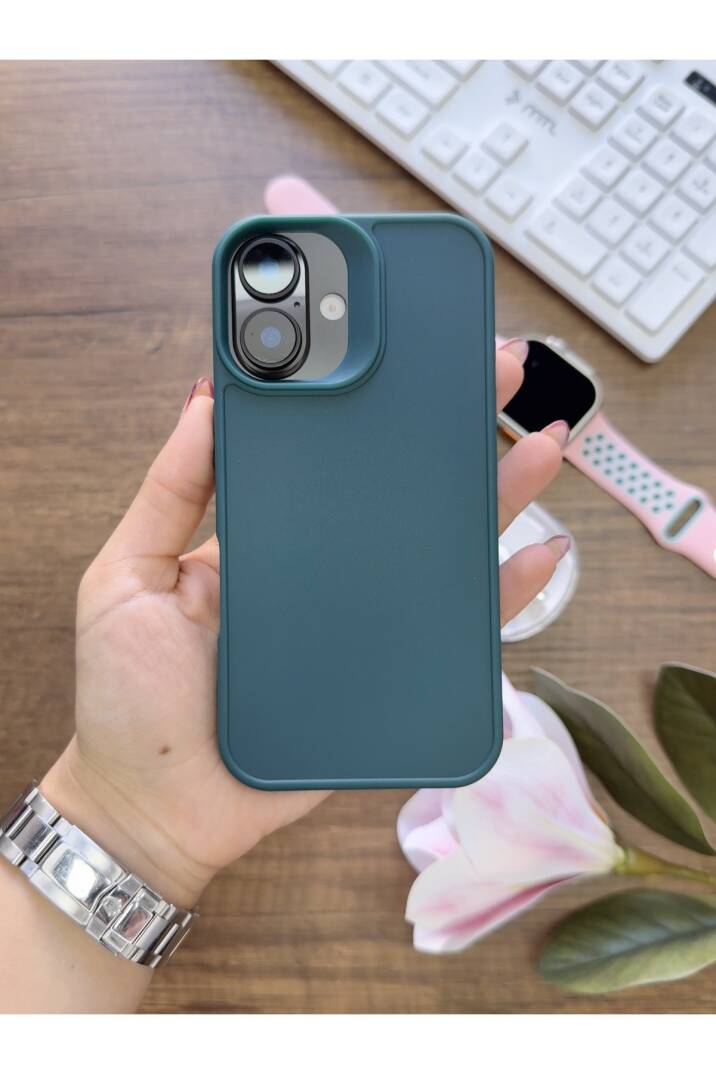 iPhone 16 Uyumlu Kamera Korumalı Darbeye Dayanıklı Renk Atmayan Keep Silikon Kılıf - 2