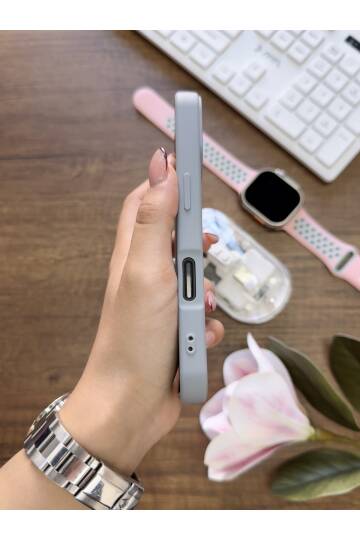 iPhone 16 Uyumlu Kamera Korumalı Darbeye Dayanıklı Renk Atmayan Keep Silikon Kılıf - 18