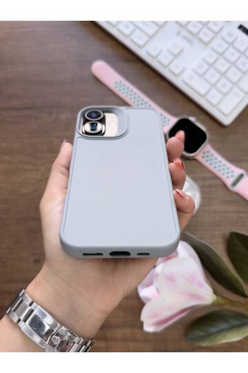 iPhone 16 Uyumlu Kamera Korumalı Darbeye Dayanıklı Renk Atmayan Keep Silikon Kılıf - 19