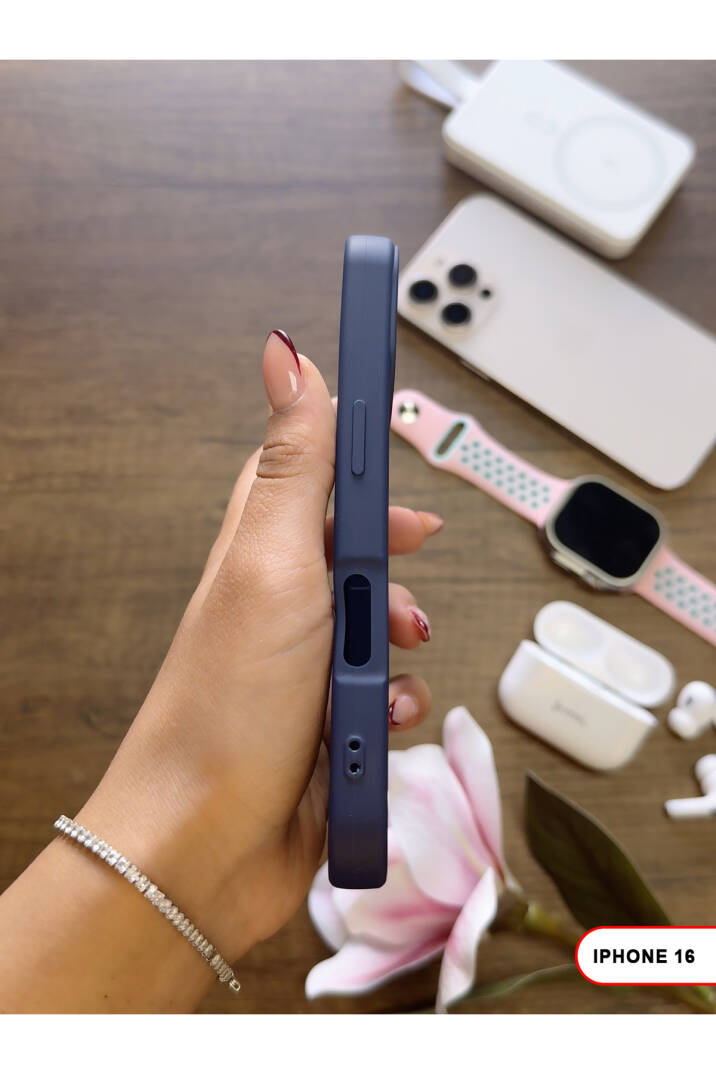 iPhone 16 Uyumlu Kamera Korumalı Darbeye Dayanıklı Renk Atmayan Keep Silikon Kılıf - 23