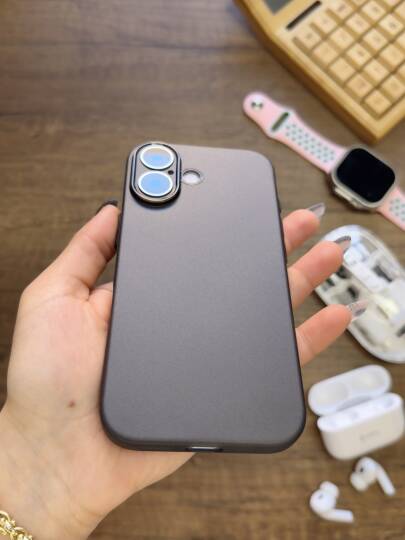 iPhone 16 Uyumlu Süper İnce Mat Ultra Thin Silikon Kılıf - 20