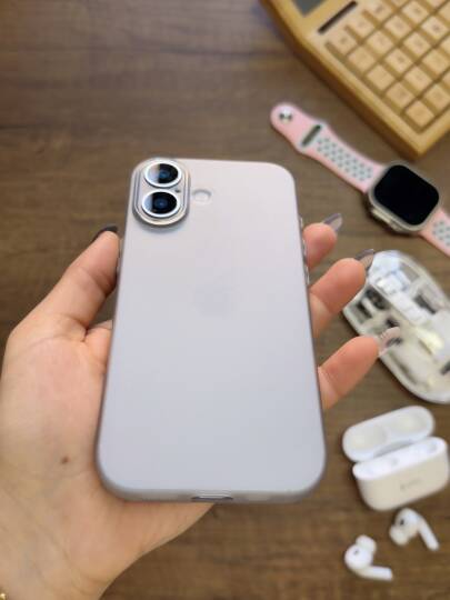 iPhone 16 Uyumlu Süper İnce Mat Ultra Thin Silikon Kılıf - 26