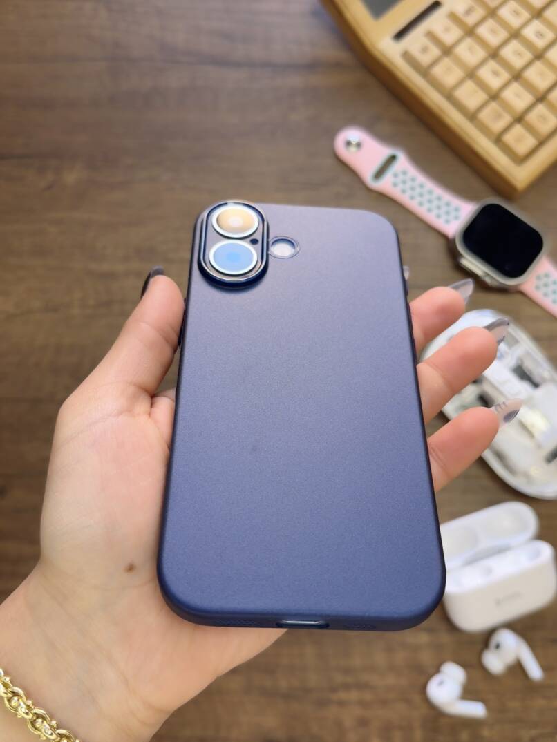 iPhone 16 Uyumlu Süper İnce Mat Ultra Thin Silikon Kılıf - 29