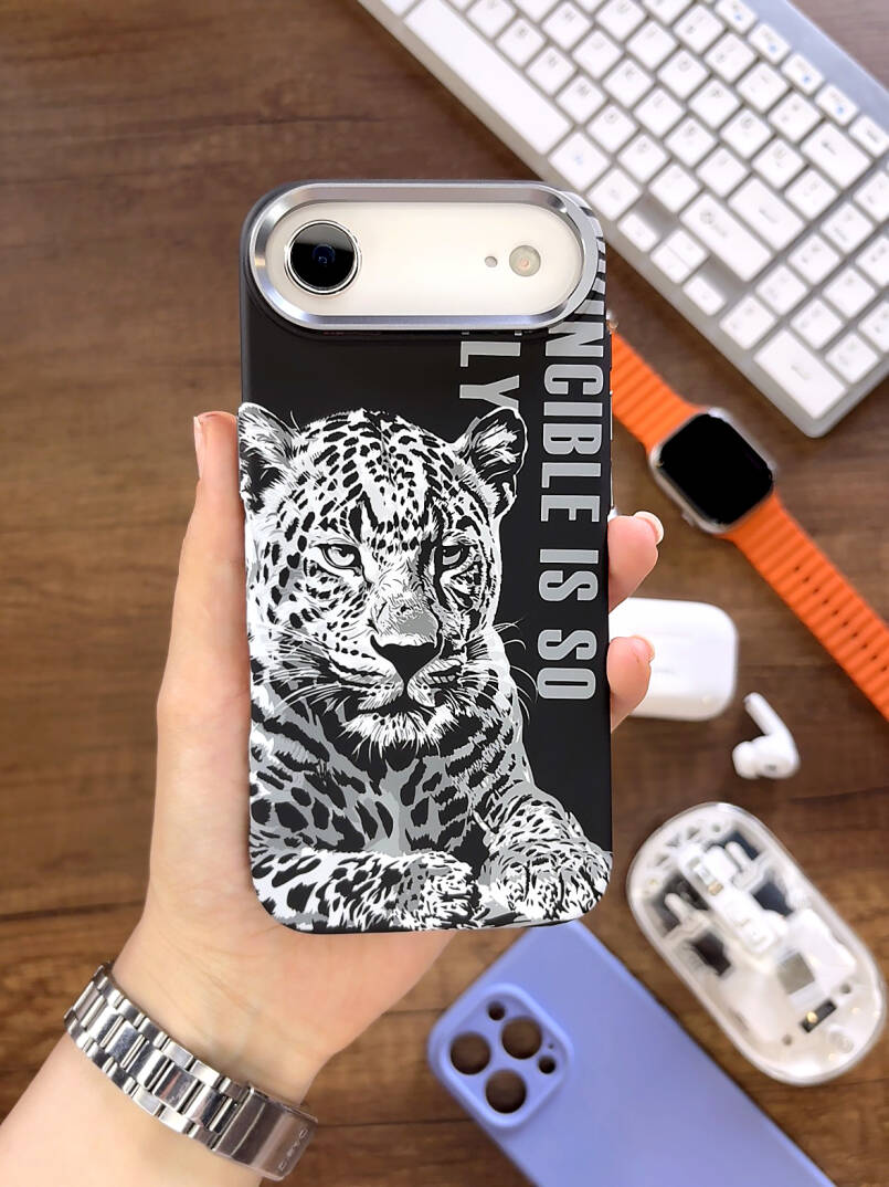 iPhone 17 Air Kılıf MagSafe Uyumlu Hayvan Figürlü Premium Kapak Kılıf SOO-740 - 33