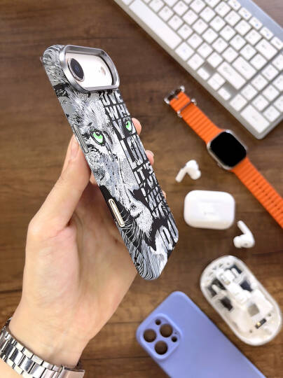 iPhone 17 Air Kılıf MagSafe Uyumlu Hayvan Figürlü Premium Kapak Kılıf SOO-740 - 47