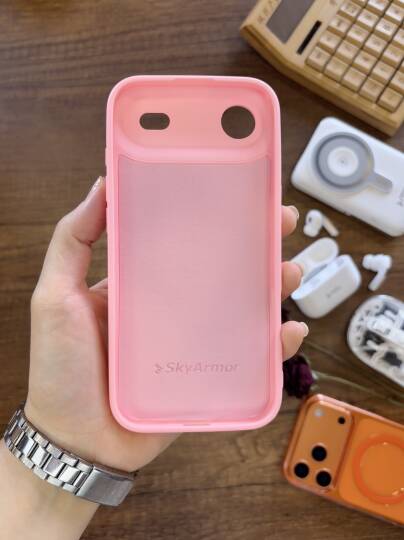 iPhone 17 Air Uyumlu Kadife İç Yüzey Tasarımlı Taşlı Işıltılı Parlak Pırlanta Kılıf Dia Plus - 32