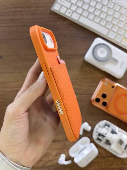 iPhone 17 Air Uyumlu Kılıf Cüzdanlı Deri Kadife İç Yüzeyli SOO-811 Kılıf - 24