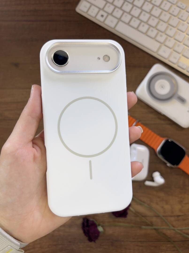 iPhone 17 Air Uyumlu Premium Lansman Animasyonlu Kılıf Magsafe Uyumlu Premium Silikon Kılıf - 2