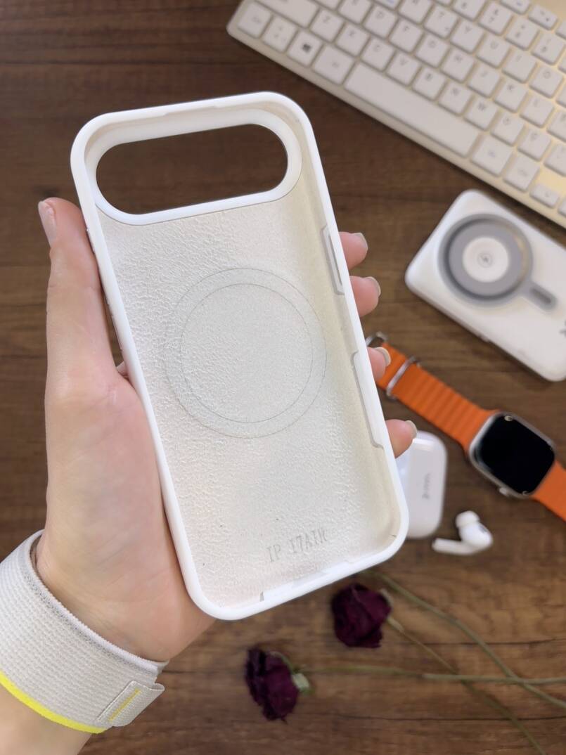 iPhone 17 Air Uyumlu Premium Lansman Animasyonlu Kılıf Magsafe Uyumlu Premium Silikon Kılıf - 6