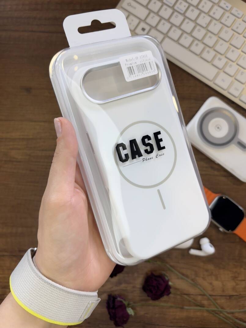 iPhone 17 Air Uyumlu Premium Lansman Animasyonlu Kılıf Magsafe Uyumlu Premium Silikon Kılıf - 7