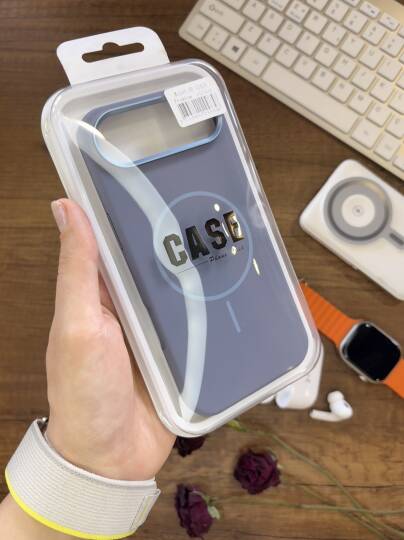 iPhone 17 Air Uyumlu Premium Lansman Animasyonlu Kılıf Magsafe Uyumlu Premium Silikon Kılıf - 13