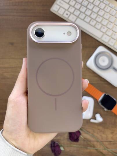 iPhone 17 Air Uyumlu Premium Lansman Animasyonlu Kılıf Magsafe Uyumlu Premium Silikon Kılıf - 16