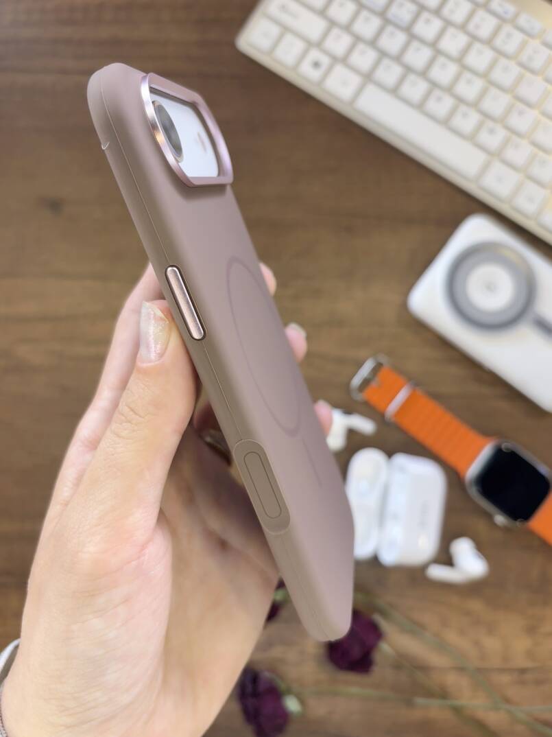 iPhone 17 Air Uyumlu Premium Lansman Animasyonlu Kılıf Magsafe Uyumlu Premium Silikon Kılıf - 18