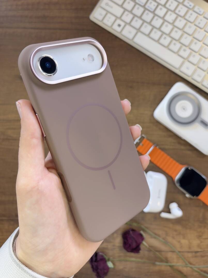 iPhone 17 Air Uyumlu Premium Lansman Animasyonlu Kılıf Magsafe Uyumlu Premium Silikon Kılıf - 19