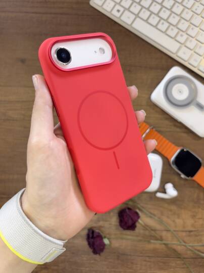 iPhone 17 Air Uyumlu Premium Lansman Animasyonlu Kılıf Magsafe Uyumlu Premium Silikon Kılıf - 26