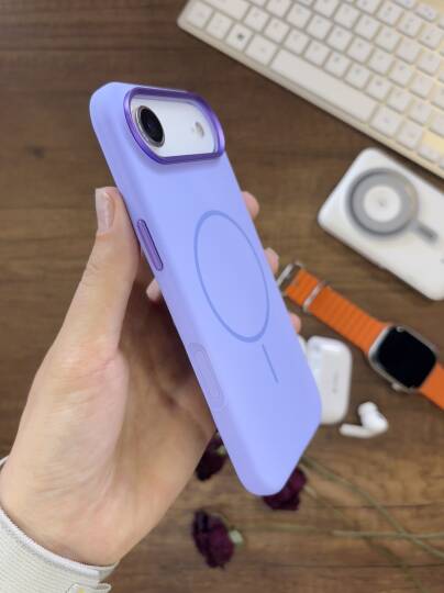 iPhone 17 Air Uyumlu Premium Lansman Animasyonlu Kılıf Magsafe Uyumlu Premium Silikon Kılıf - 38