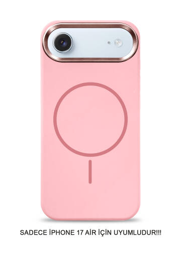 iPhone 17 Air Uyumlu Premium Lansman Animasyonlu Kılıf Magsafe Uyumlu Premium Silikon Kılıf - 50