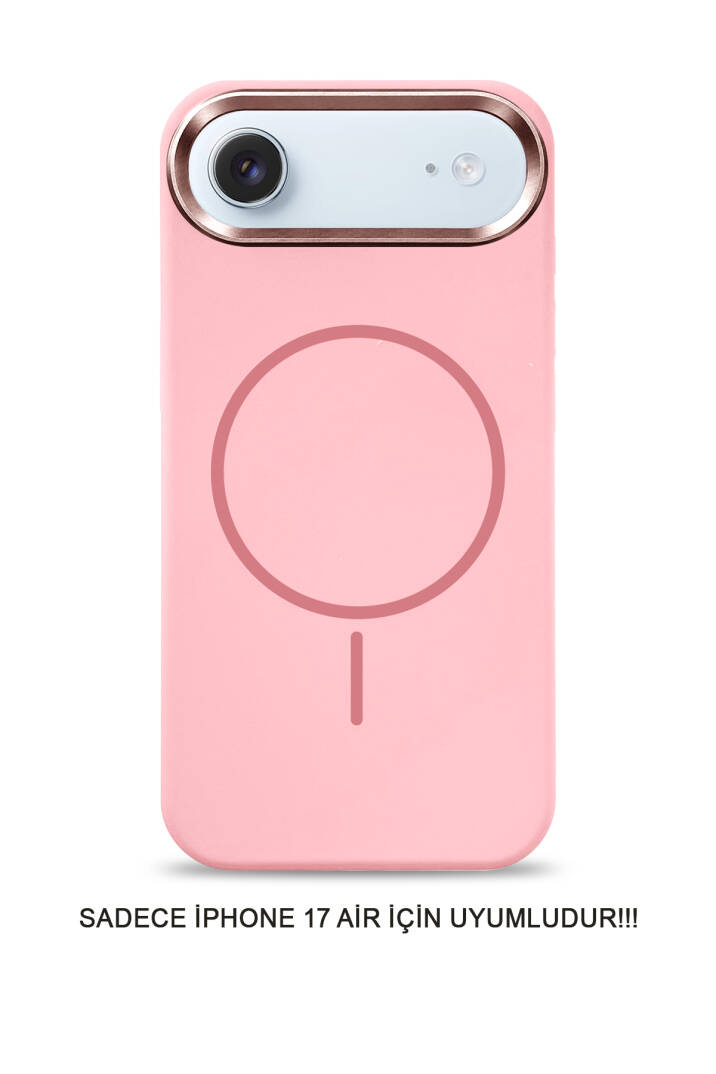 iPhone 17 Air Uyumlu Premium Lansman Animasyonlu Kılıf Magsafe Uyumlu Premium Silikon Kılıf - 50