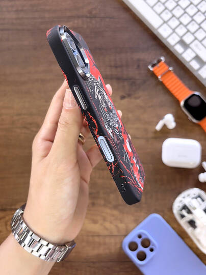 iPhone 17 Kılıf MagSafe Uyumlu Hayvan Figürlü Premium Kapak Kılıf SOO-740 - 23