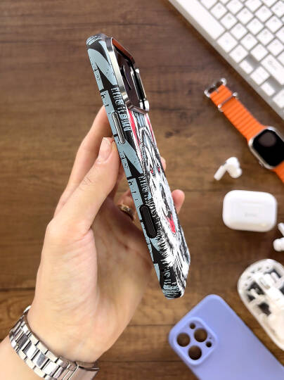 iPhone 17 Pro Kılıf MagSafe Uyumlu Hayvan Figürlü Premium Kapak Kılıf SOO-740 - 5