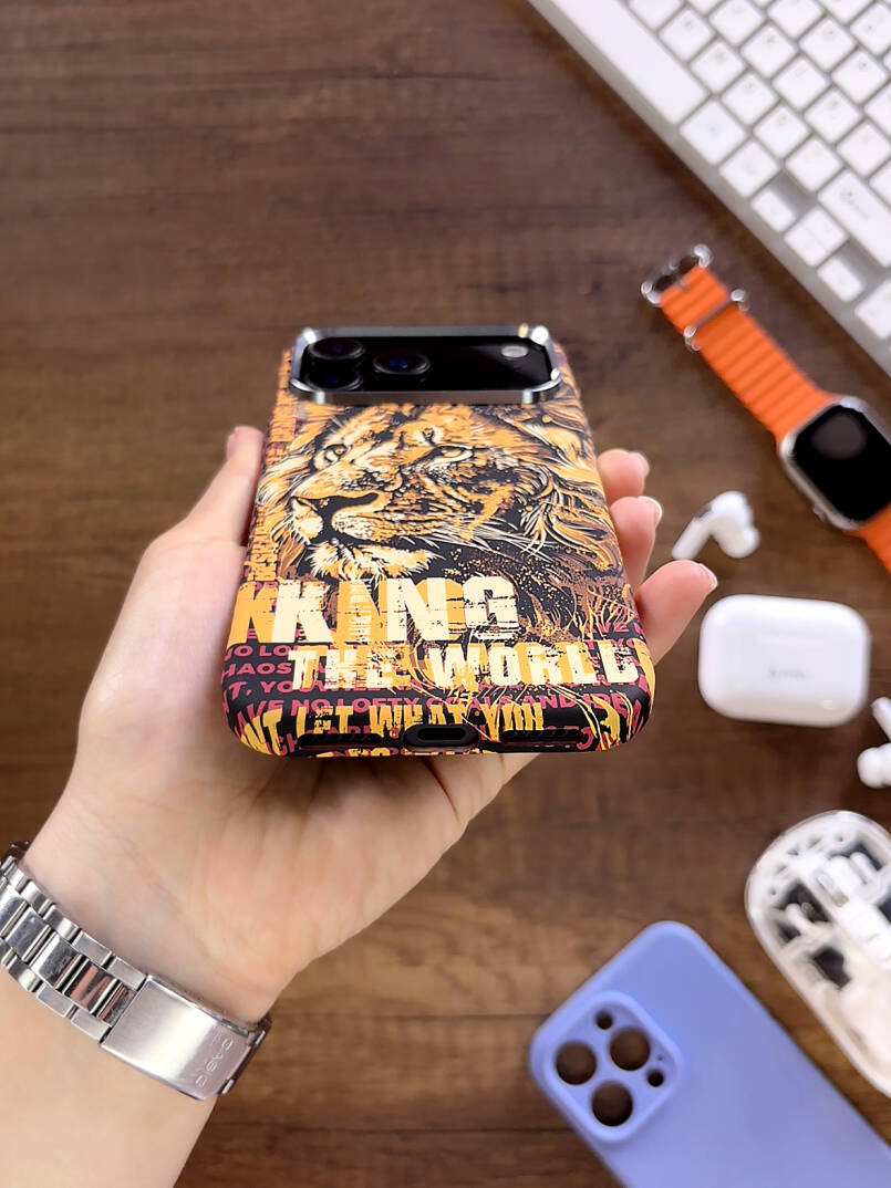 iPhone 17 Pro Kılıf MagSafe Uyumlu Hayvan Figürlü Premium Kapak Kılıf SOO-740 - 10