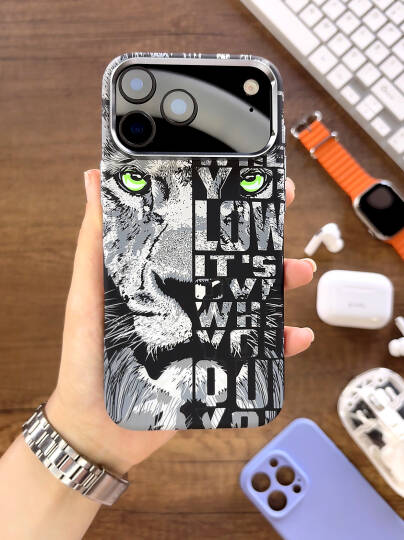 iPhone 17 Pro Kılıf MagSafe Uyumlu Hayvan Figürlü Premium Kapak Kılıf SOO-740 - 21