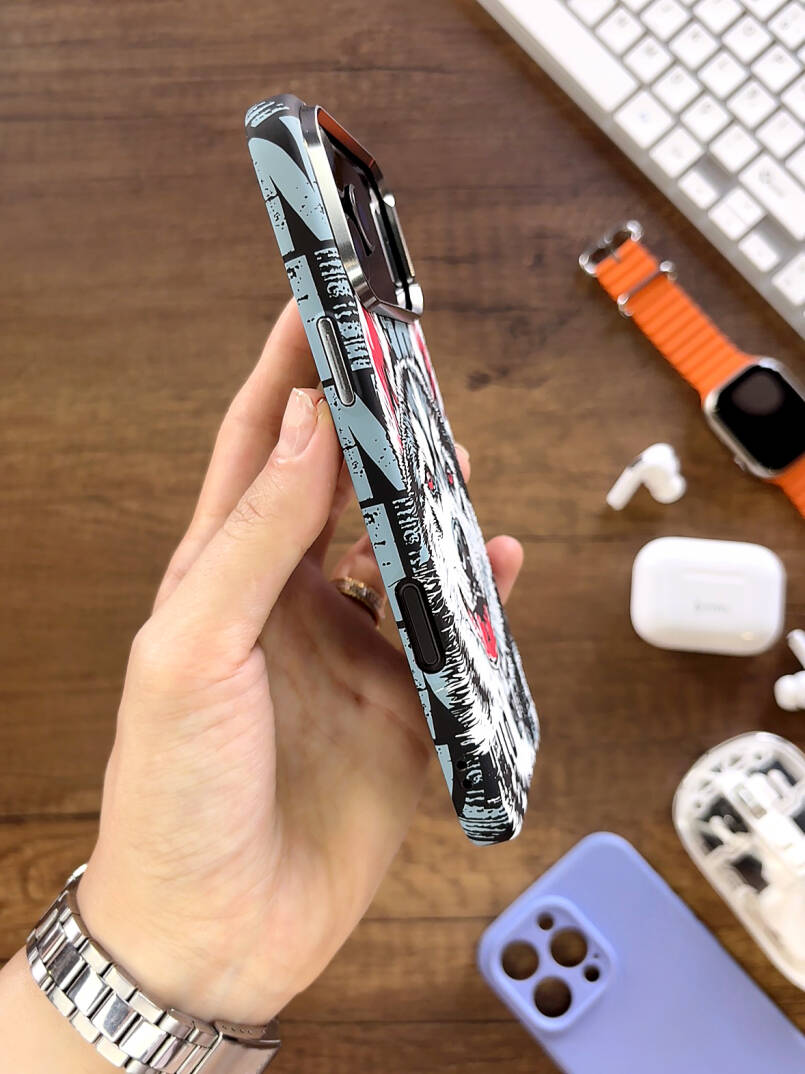 iPhone 17 Pro Max Kılıf MagSafe Uyumlu Hayvan Figürlü Premium Kapak Kılıf SOO-740 - 5