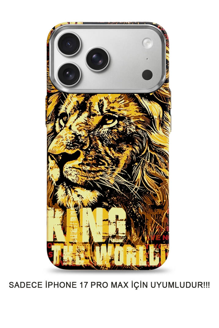 iPhone 17 Pro Max Kılıf MagSafe Uyumlu Hayvan Figürlü Premium Kapak Kılıf SOO-740 - 7