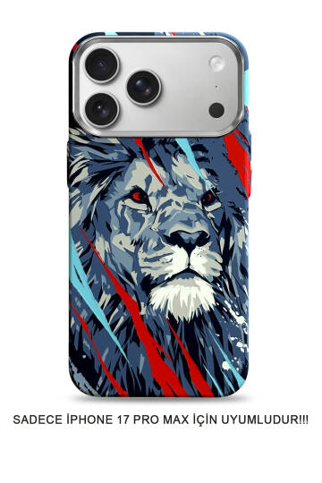 iPhone 17 Pro Max Kılıf MagSafe Uyumlu Hayvan Figürlü Premium Kapak Kılıf SOO-740 - 25