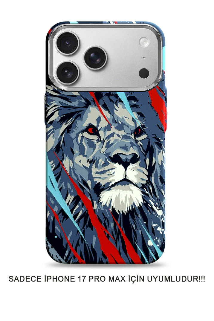 iPhone 17 Pro Max Kılıf MagSafe Uyumlu Hayvan Figürlü Premium Kapak Kılıf SOO-740 - 25