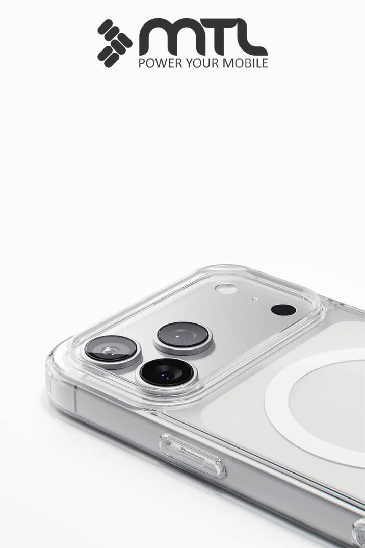 iPhone 17 Pro Max Uyumlu Animasyonlu Şeffaf Magsafe Şarj Destekli Sararmayan Sert Origin Kılıf - 4