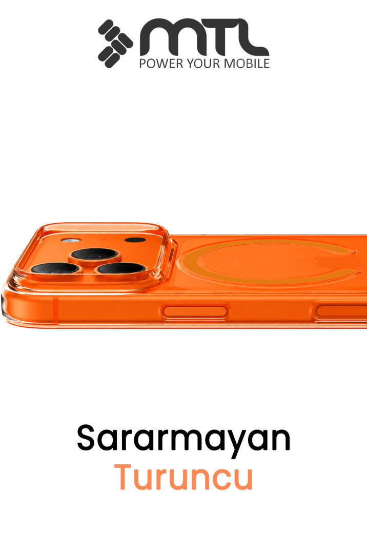iPhone 17 Pro Uyumlu Animasyonlu Şeffaf Magsafe Şarj Destekli Sararmayan Sert Origin Kılıf - 7