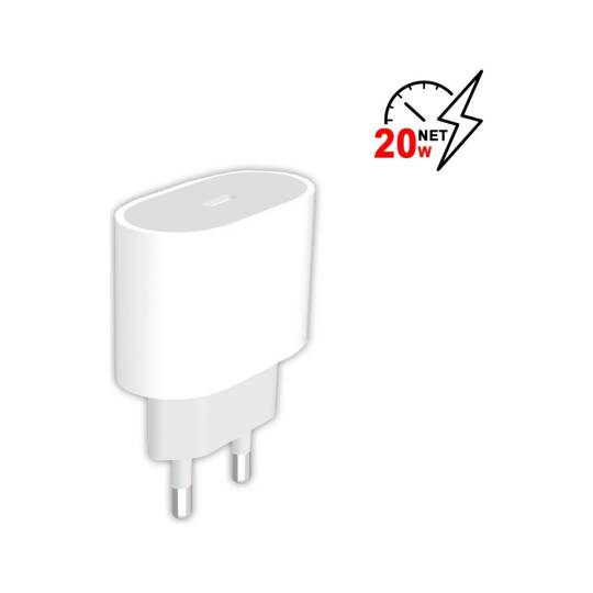 iPhone Xr Uyumlu Lightning Pd Type-C Girişli 20W Şarj Seti MT-A1703 - 2