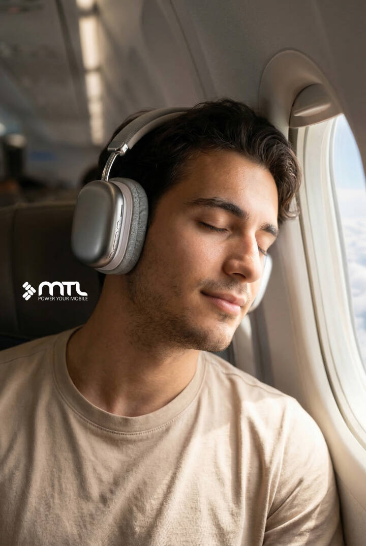 Kablosuz Stereo Kulak Üstü Kulaklık HD Ses Bluetooth 5.3 Extra Bass Ios Ve Android Uyumlu MT964 - 3
