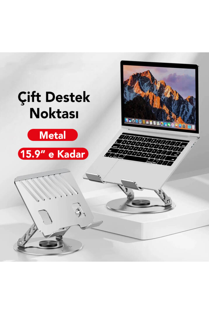 Metal Ayarlanabilir Notebook/Macbook/Tablet Standı MT6541 - 5