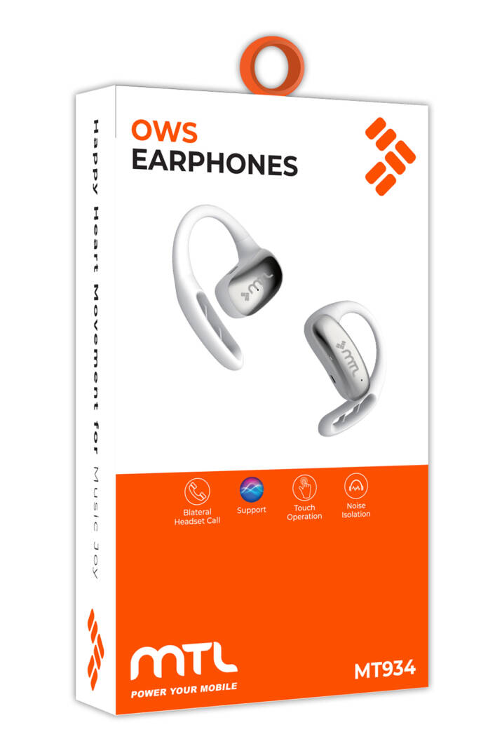 OWS Sporcu Kablosuz Bluetooth Kulaklık Kulak Üstü Ultra Konforlu Air Conduction Tipi MT934 - 22