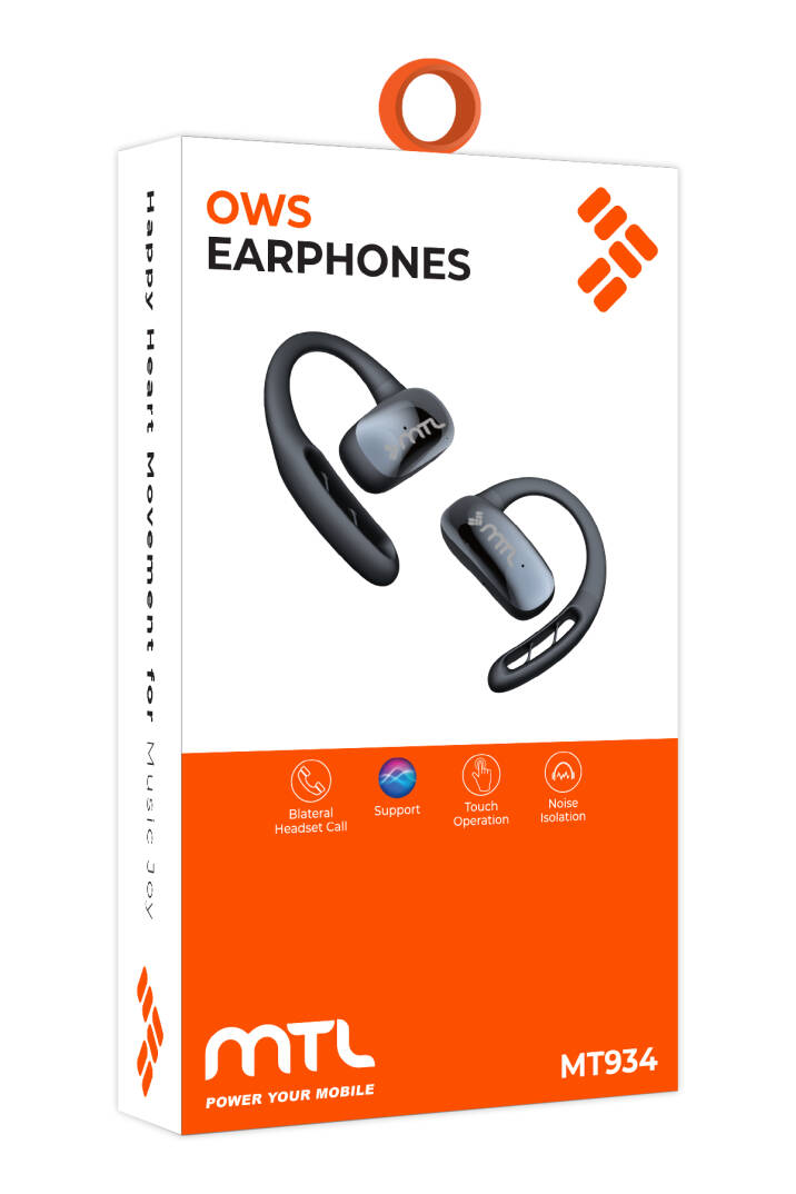 OWS Sporcu Kablosuz Bluetooth Kulaklık Kulak Üstü Ultra Konforlu Air Conduction Tipi MT934 - 30