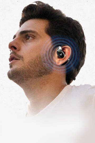 OWS Sporcu Kablosuz Bluetooth Kulaklık Ultra Lüks Konforlu Air Conduction Tipi MT948 - 11