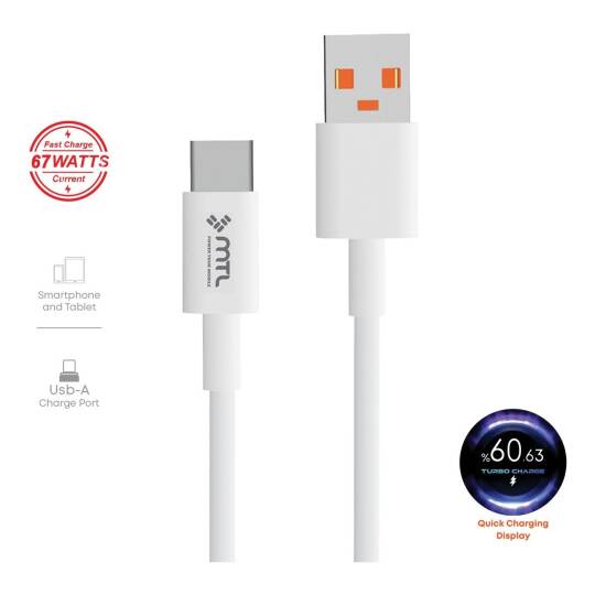 Realme 11 5g Uyumlu 67W Turbo USB Şarj Seti Qc 4.0 MT-A1763 - 3