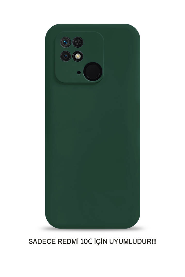 Redmi 10C / Poco C40 Uyumlu Kamera Korumalı Darbeye Dayanıklı Renk Atmayan Fab Silikon Kılıf - 1