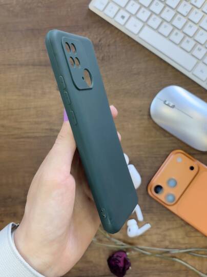 Redmi 10C / Poco C40 Uyumlu Kamera Korumalı Darbeye Dayanıklı Renk Atmayan Fab Silikon Kılıf - 3