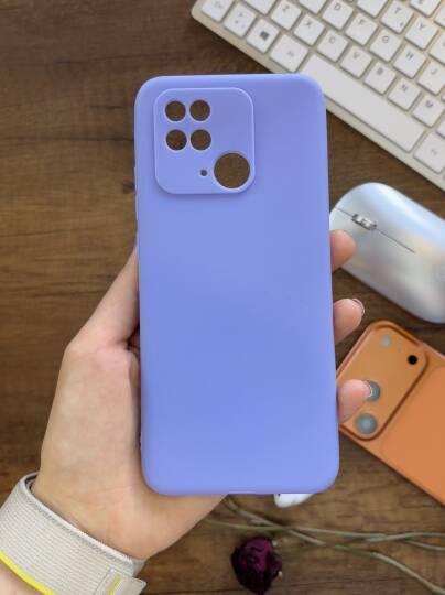 Redmi 10C / Poco C40 Uyumlu Kamera Korumalı Darbeye Dayanıklı Renk Atmayan Fab Silikon Kılıf - 10