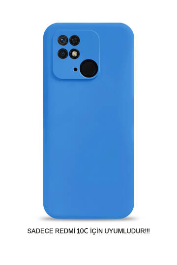 Redmi 10C / Poco C40 Uyumlu Kamera Korumalı Darbeye Dayanıklı Renk Atmayan Fab Silikon Kılıf - 11