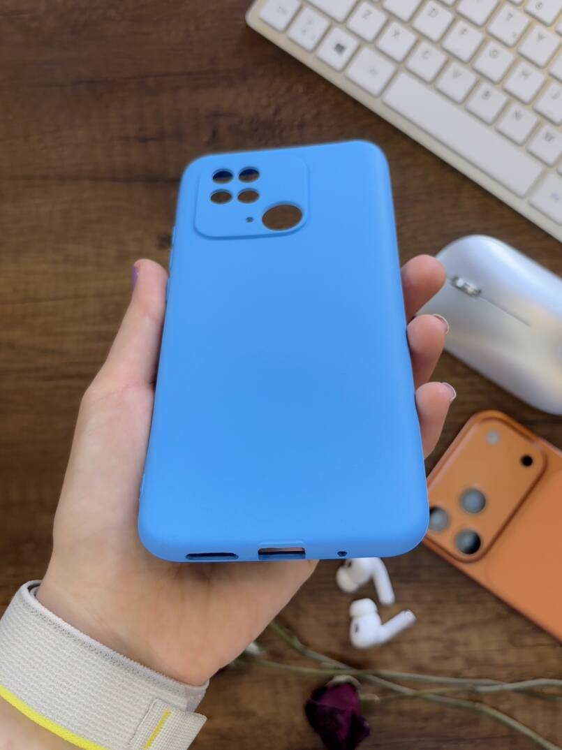 Redmi 10C / Poco C40 Uyumlu Kamera Korumalı Darbeye Dayanıklı Renk Atmayan Fab Silikon Kılıf - 12