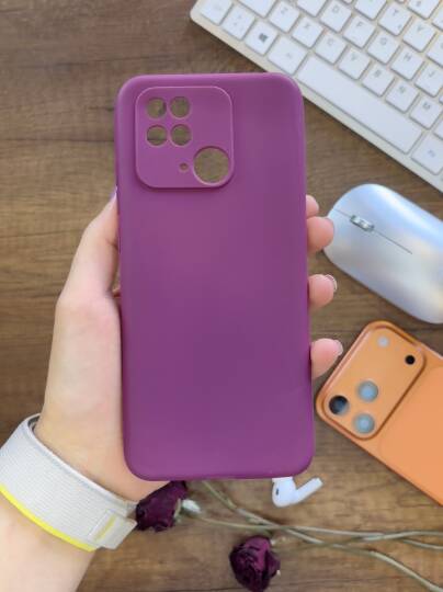 Redmi 10C / Poco C40 Uyumlu Kamera Korumalı Darbeye Dayanıklı Renk Atmayan Fab Silikon Kılıf - 20