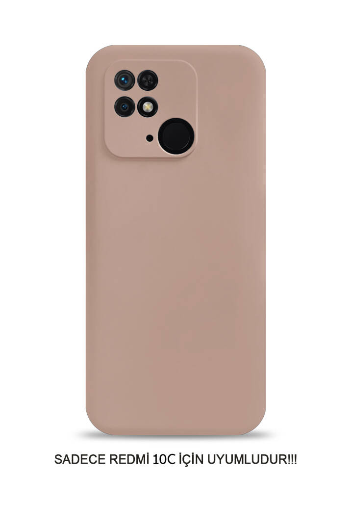 Redmi 10C / Poco C40 Uyumlu Kamera Korumalı Darbeye Dayanıklı Renk Atmayan Fab Silikon Kılıf - 21