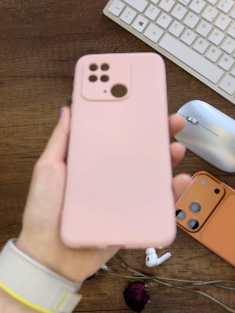 Redmi 10C / Poco C40 Uyumlu Kamera Korumalı Darbeye Dayanıklı Renk Atmayan Fab Silikon Kılıf - 22
