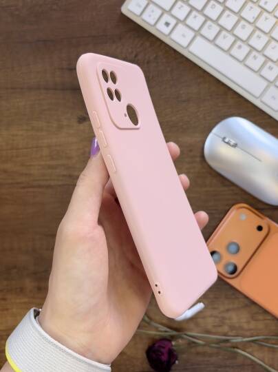 Redmi 10C / Poco C40 Uyumlu Kamera Korumalı Darbeye Dayanıklı Renk Atmayan Fab Silikon Kılıf - 23