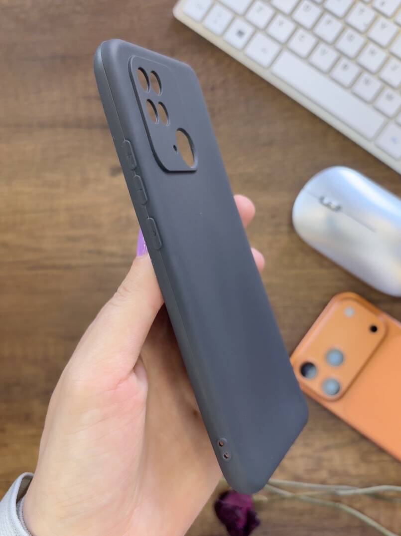 Redmi 10C / Poco C40 Uyumlu Kamera Korumalı Darbeye Dayanıklı Renk Atmayan Fab Silikon Kılıf - 28
